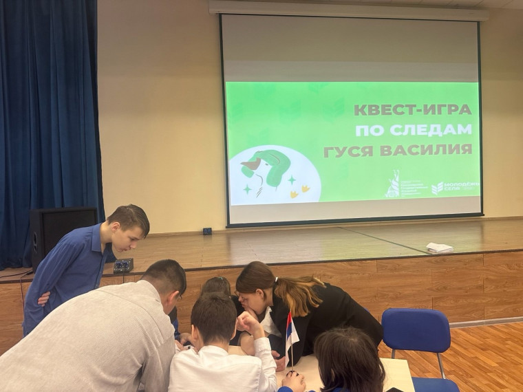 Квест-игра «По следам гуся Василия».